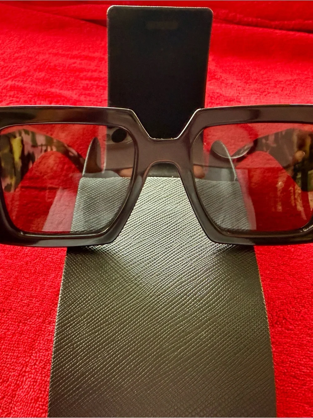 Prada bold rectangular
